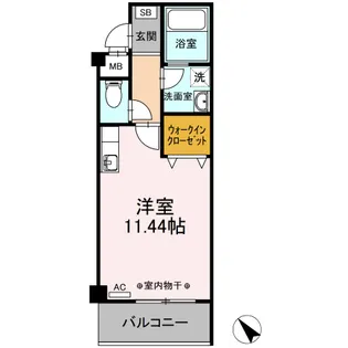 ソフィア【1階】の間取り