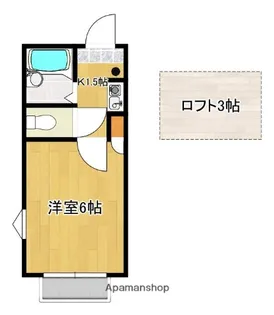 サントノウレ古府中【201号号室】の間取り