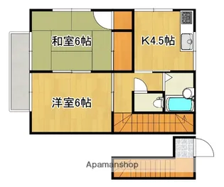 シティハイム土橋2【202号号室】の間取り