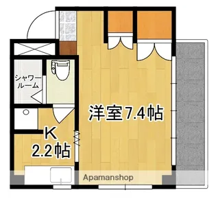 メゾン共栄【301号号室】の間取り