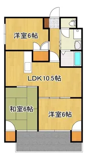 3LDKの間取り画像