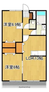 メゾンドジュピテール【103号号室】の間取り
