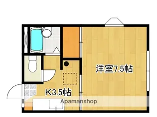 メゾンド・クレール【101号号室】の間取り