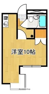 アトリウムM【302号号室】の間取り