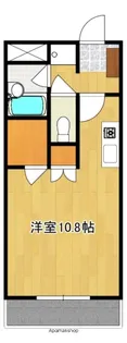 サニーハイツ・M【202号号室】の間取り