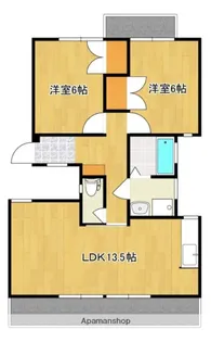 天神ハイツ【307号号室】の間取り