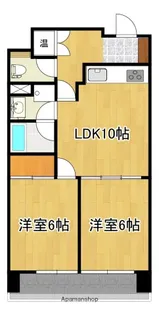 パークイズミ【302号号室】の間取り