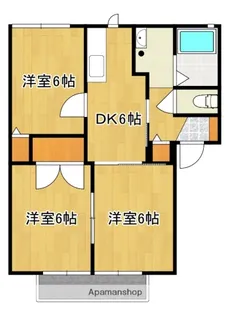 フォーレス藤山A棟【102号号室】の間取り