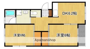 山梨県甲府市城東4丁目【タウンハウス】の間取り