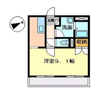 エクストラ グライド Y&S【1階】の間取り