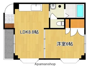 コーポ双葉 2【1-1号号室】の間取り