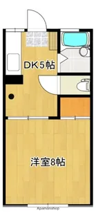 サンセイハイツ【101号号室】の間取り