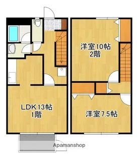 ハウスオブフォレスト【B棟号室】の間取り