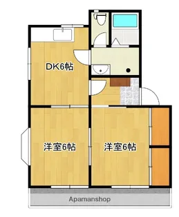 ピアNANSEI【202号号室】の間取り