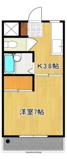 コーポ岱久【106号号室】の間取り