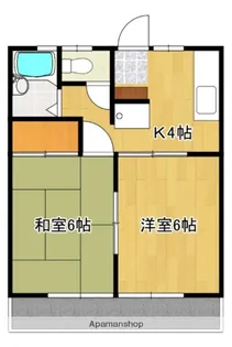 サンテラスピア【101号号室】の間取り