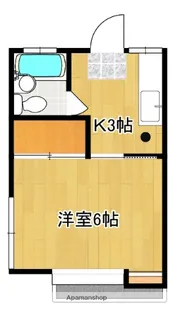 レジデンスモチヅキB棟【115号号室】の間取り