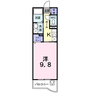ハイマウントⅡ A【1階】の間取り