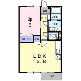 ハイム山口【105号室】の間取り