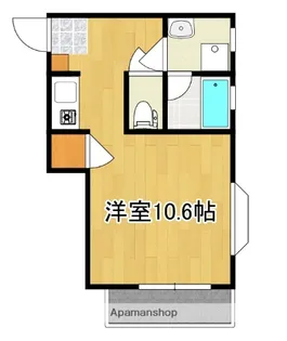 レジデンスあさひ【302号号室】の間取り