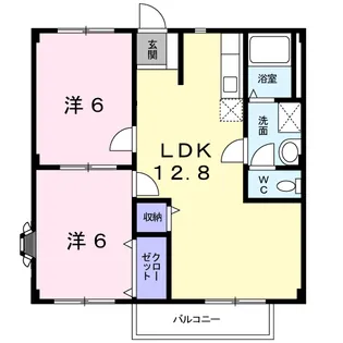 アーバンスクエアⅣ【1階】の間取り