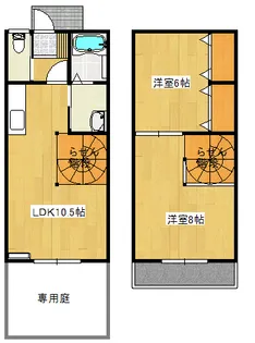 ARKADIA【105号室】の間取り