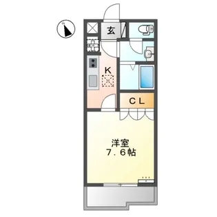 プリメール【1階】の間取り