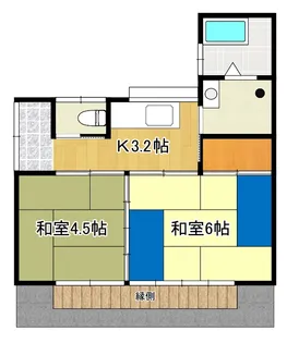 山梨県甲府市天神町【一戸建】の間取り