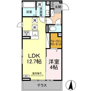 クレストTM【1階】の間取り