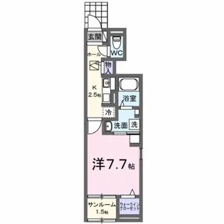 グレイス横根【1階】の間取り