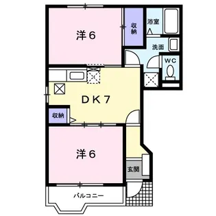 ドルチェ【1階】の間取り