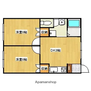 エム・カーサ【101号号室】の間取り