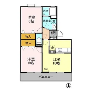 スクエアガーデン KAMAKURA BC【3階】の間取り