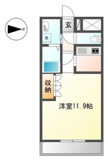 ハイム プログレス【2階】の間取り