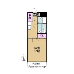 MITAKAマンション笠木(笠木町)【6階】の間取り
