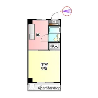 ラミア・カーサ【502号室】の間取り