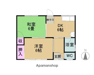 岐阜県大垣市熊野町5丁目【一戸建】の間取り