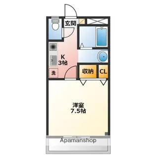 グレートマンションAM (新田町4丁目)【2階】の間取り