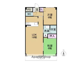 サンレジデンス藤江(藤江町2丁目)【2階】の間取り