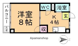 フェンリル穂積【A311号室】の間取り