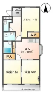 コンフォースMK【2階】の間取り