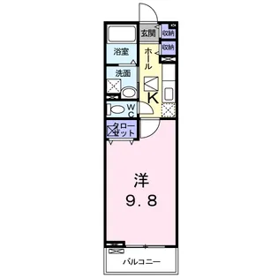 アンジュ【1階】の間取り