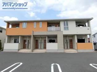 パークヴェルデアA【1階】の外観