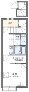 レオネクストハニカムエイト【2階】の間取り
