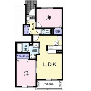 セレーノ Ⅰ棟【1階】の間取り