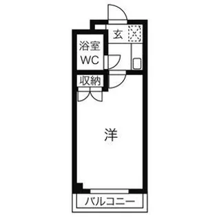第二山本ビル【203号室】の間取り