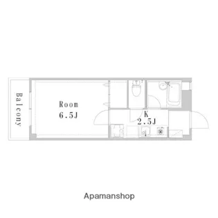 コーポサカエⅡ【3階】の間取り