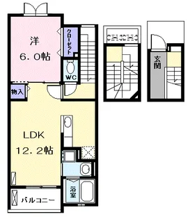 セレノカーサ【3階】の間取り