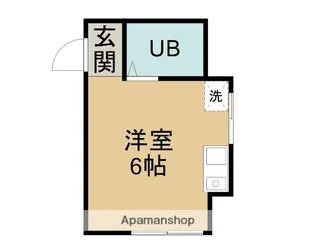 ピーコックビル(東長町)【4階】の間取り