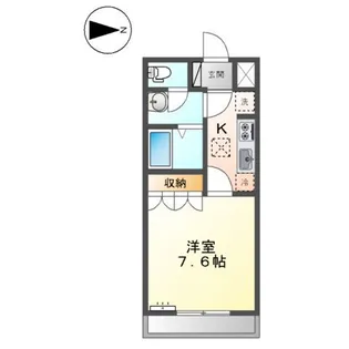 グレイスヴィラ花水木【1階】の間取り